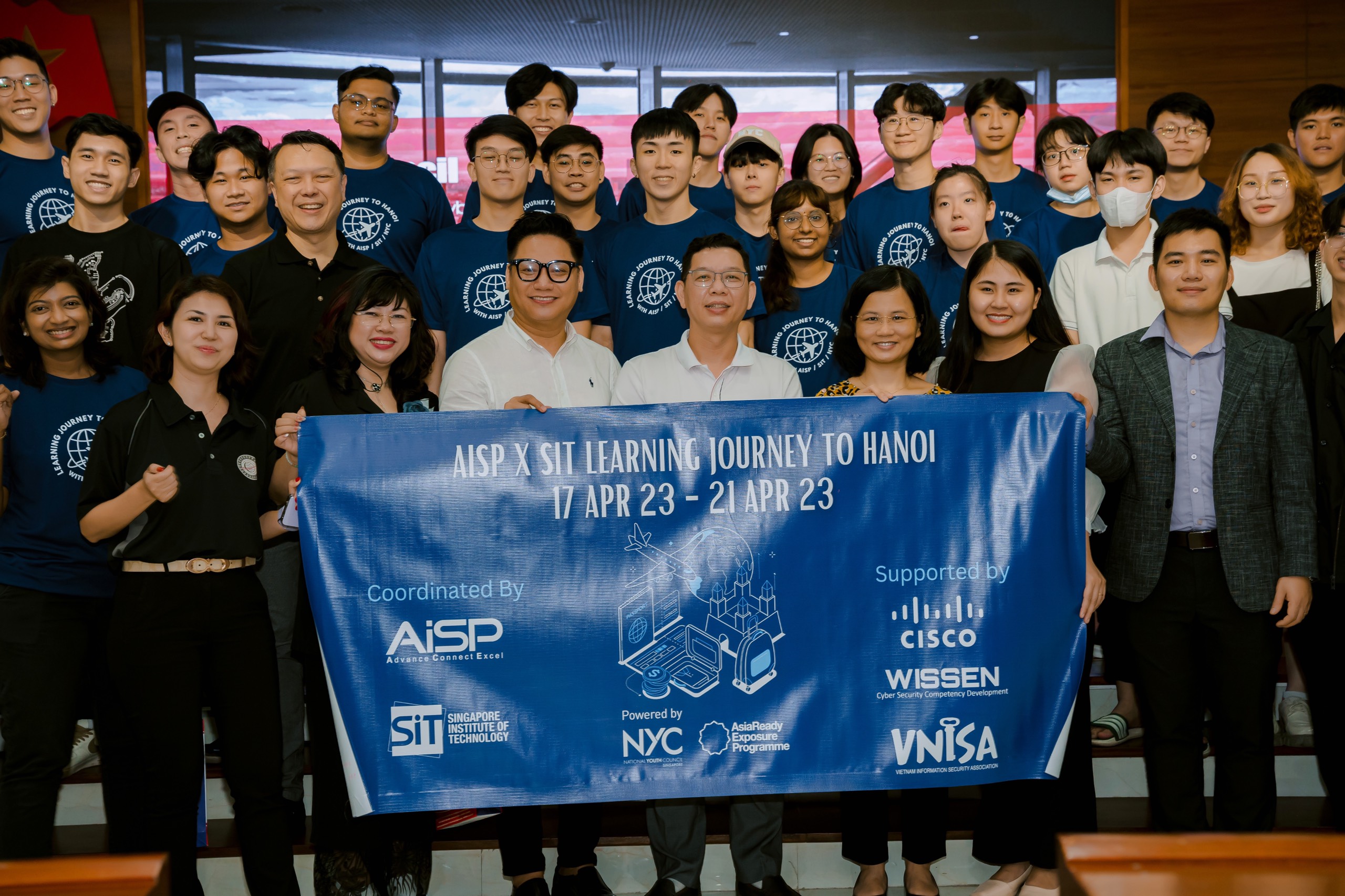 Giao lưu sinh viên ngành học An ninh mạng Việt Nam – Singapore